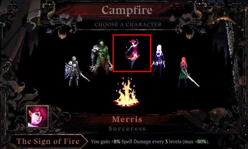 Playable characters in Death Must Die