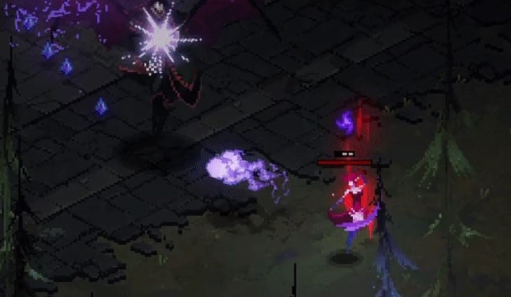 Merris' magic attacks in Death Must Die