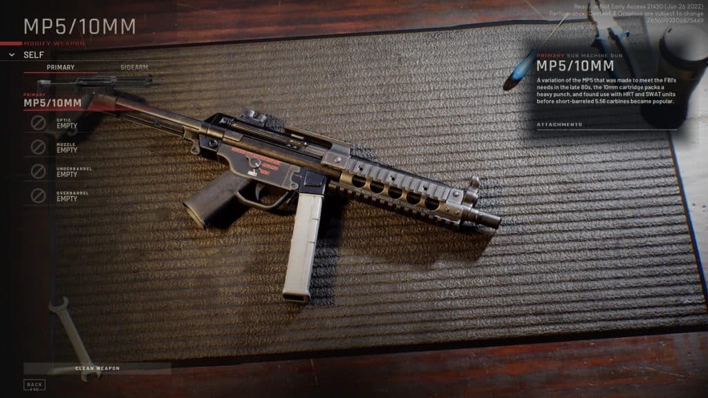 SMG in Ready or Not