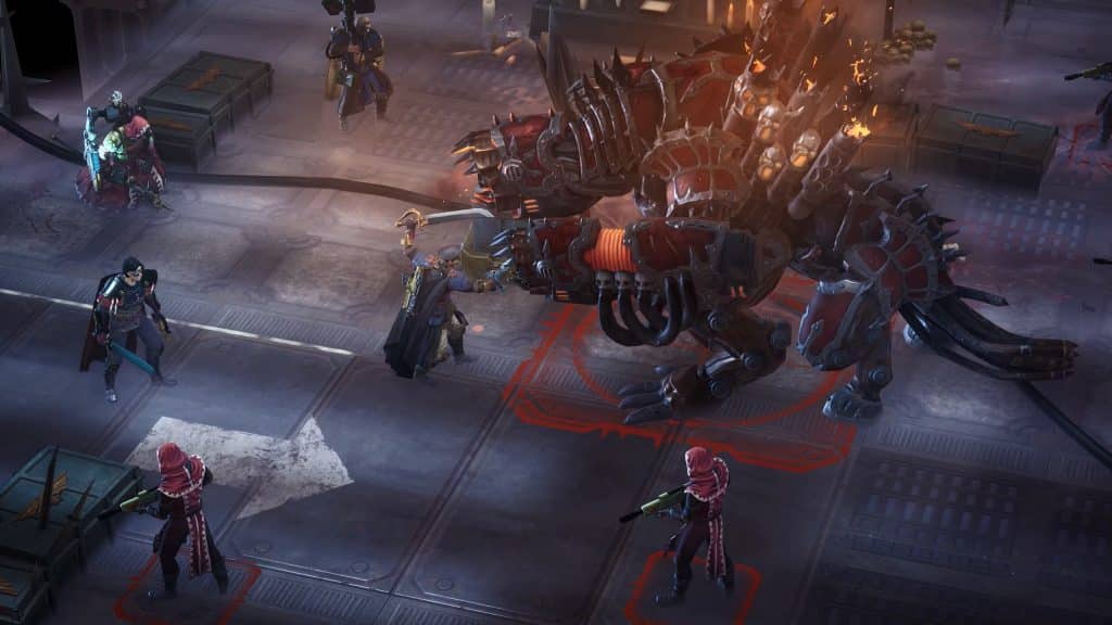 Rogue Trader in combat