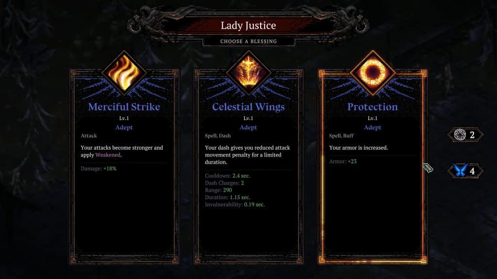 Other Lady Justice boons