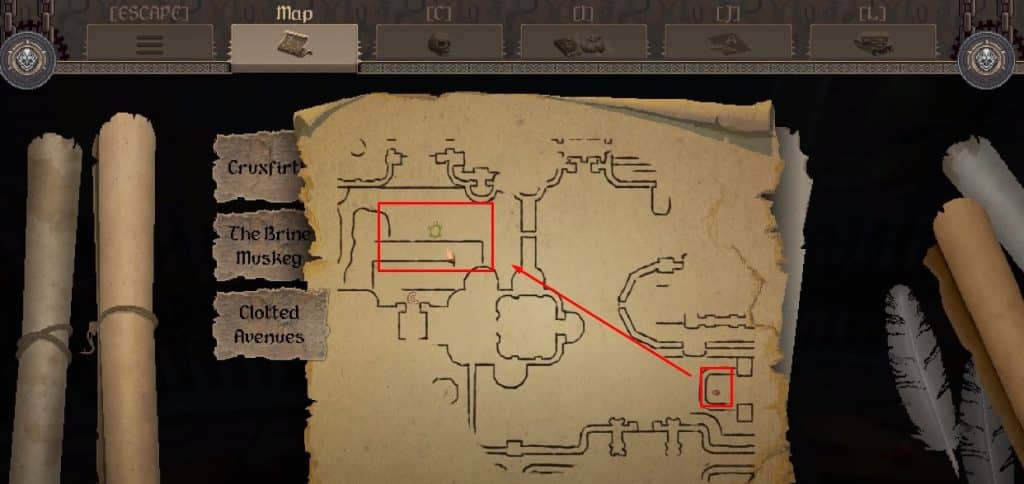 Turtle Key treasure location