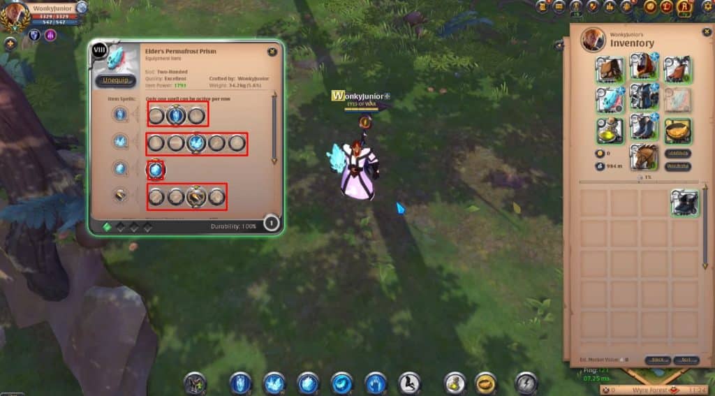 Damage solo build equipment