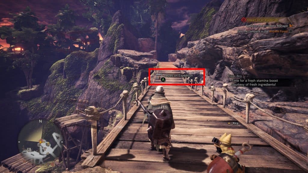 Monster Hunter World: How To Join Expedition - Depart