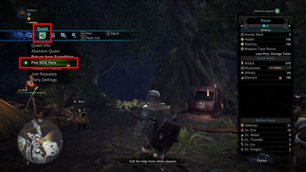 Monster Hunter World: How To Join Expedition - Hosting SOS Expedition
