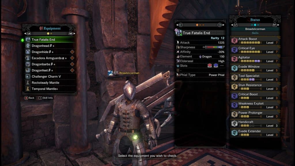 Monster Hunter World: Complete Switch Axe Build Guide - Skills
