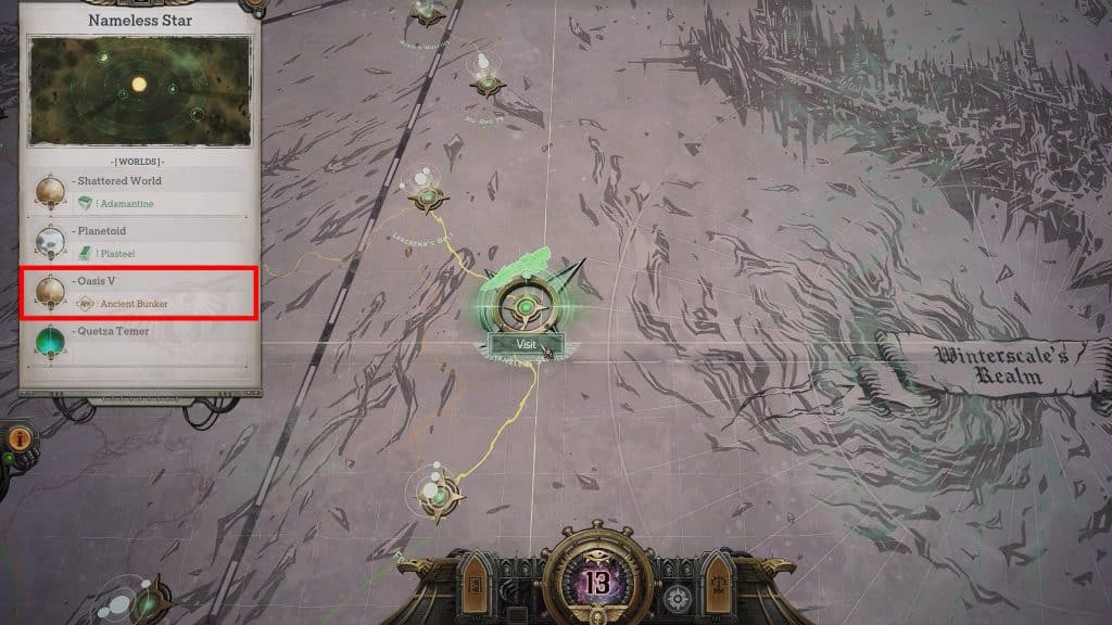 Warhammer 40K Rogue Trader: Ancient Bunker Guide (Mercatum Tabula Quest) - Step 1