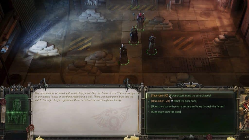Warhammer 40K Rogue Trader: Ancient Bunker Guide (Mercatum Tabula Quest) - Step 2