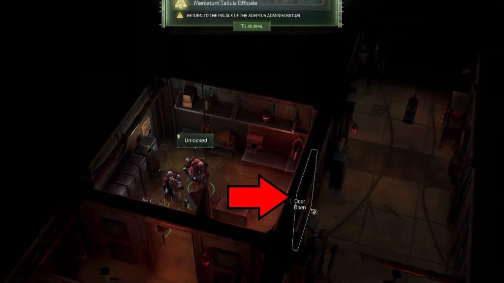 Warhammer 40K Rogue Trader: Ancient Bunker - Restore the Ventilation System - Step 1