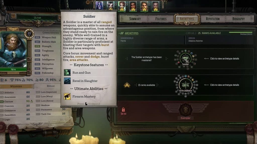 Ulfar's Archetypes