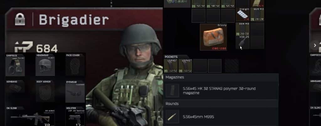 Brigadier preset