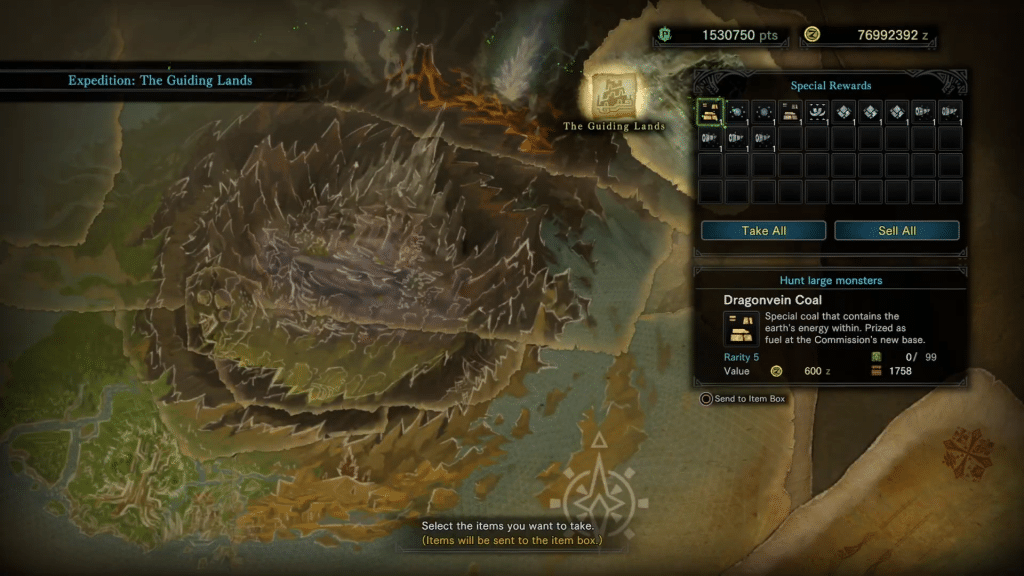 The Guiding Lands Map