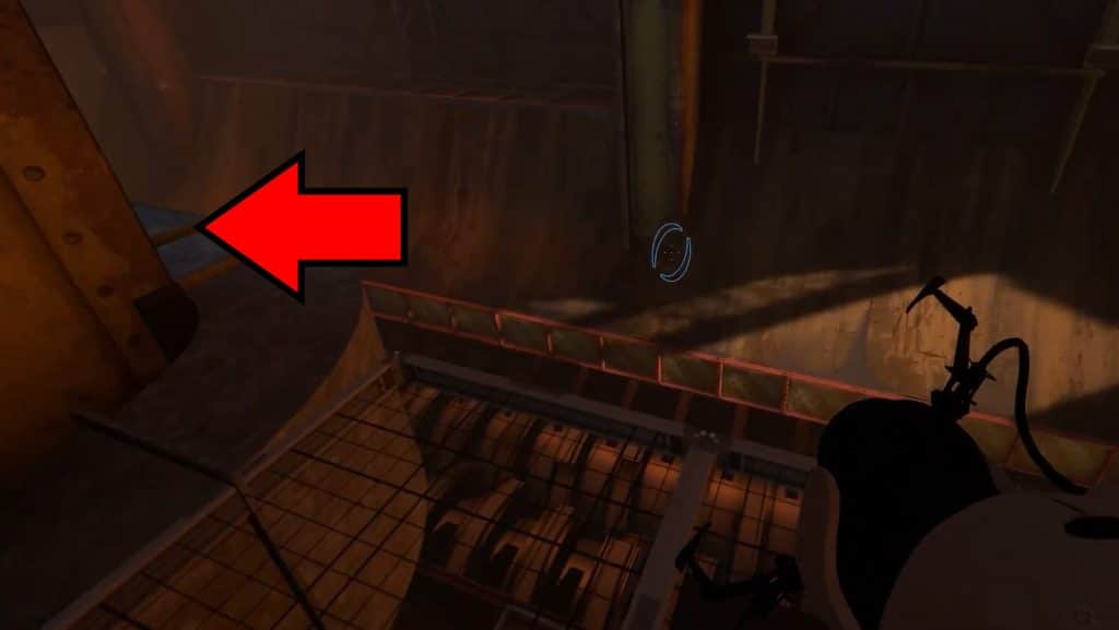 Marking the air duct you have to walk on