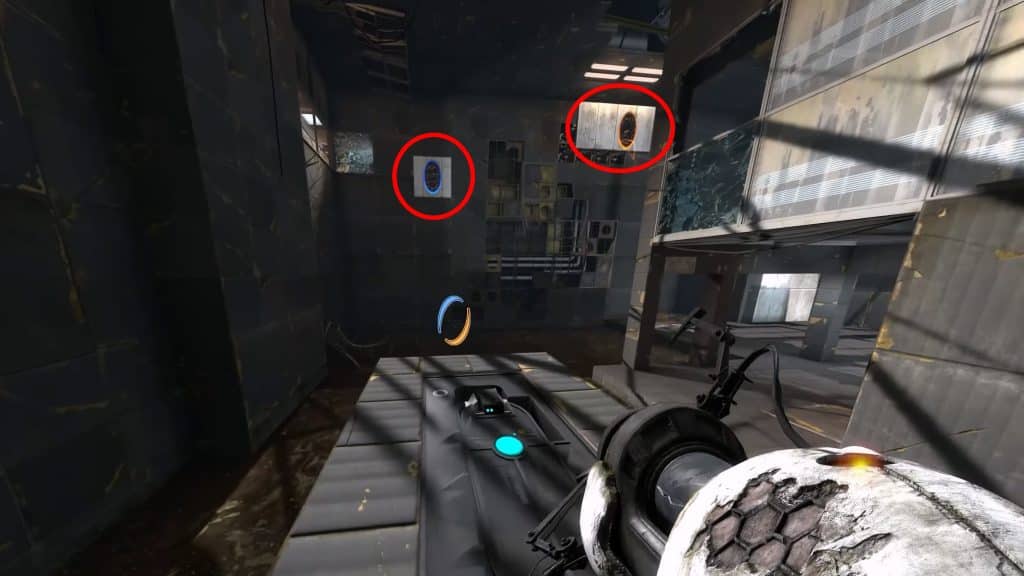 Portal Revolution: How To Solve Chapter 4 – Chamber 14 (Diversion) - Step 1