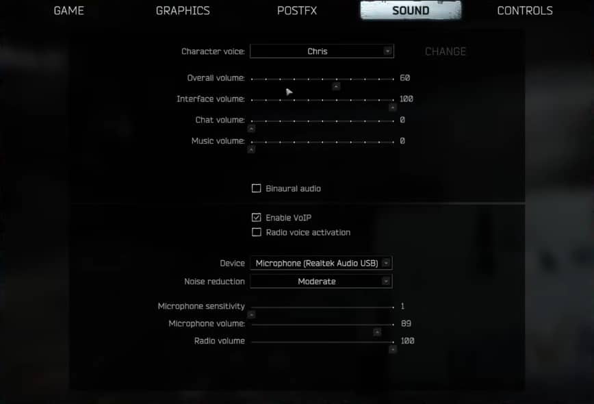 Escape From Tarkov Arena: Best Audio Settings