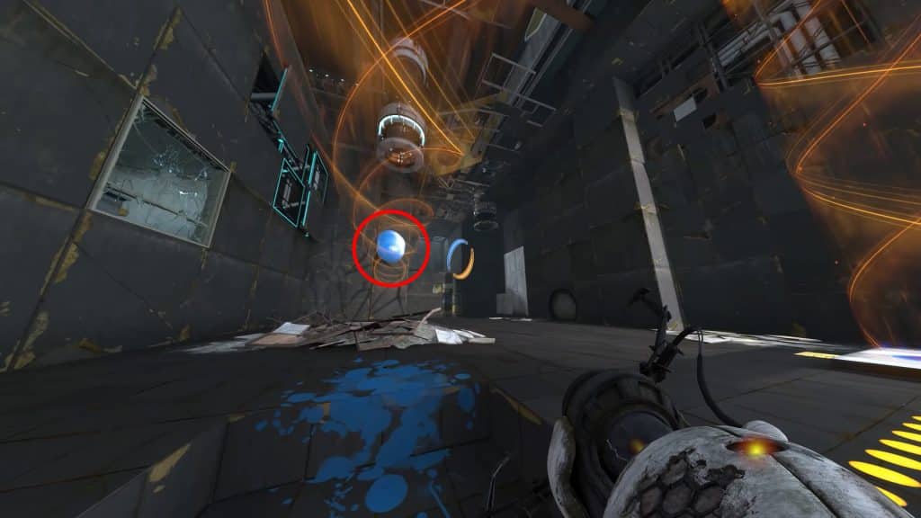 Portal Revolution: How To Solve Chapter 4 – Chamber 10 (Diversion) - Step 2