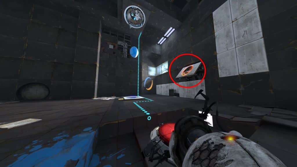 Portal Revolution: How To Solve Chapter 4 – Chamber 10 (Diversion) - Step 3