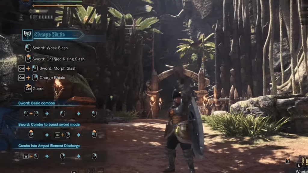 Keyboard Control Combos