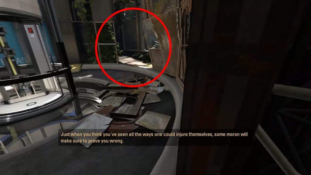 Portal Revolution: What Is The White Room With Chair & Siren Repeat Noise - Entrance