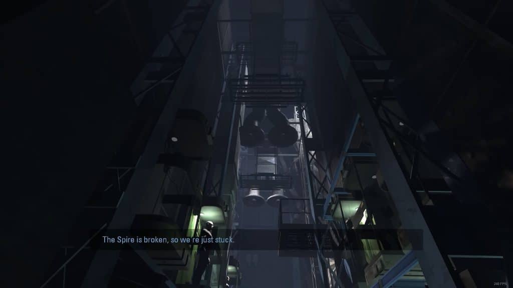 The Spire is broken!
