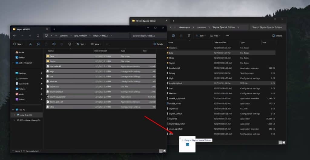 2nd folder directory