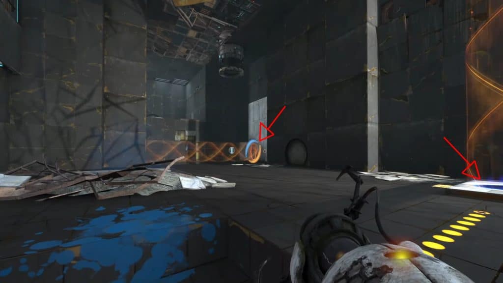 Portal to Get the Metallic Ball
