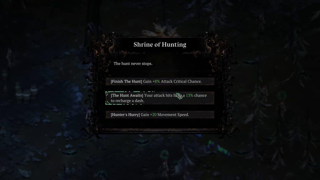 An example of a Rare Shrine