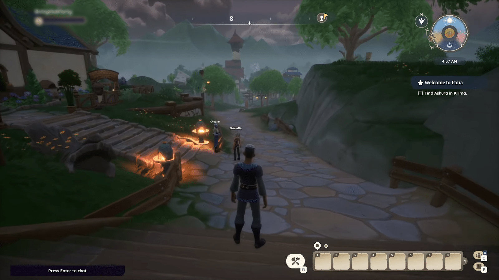Starting village in Palia