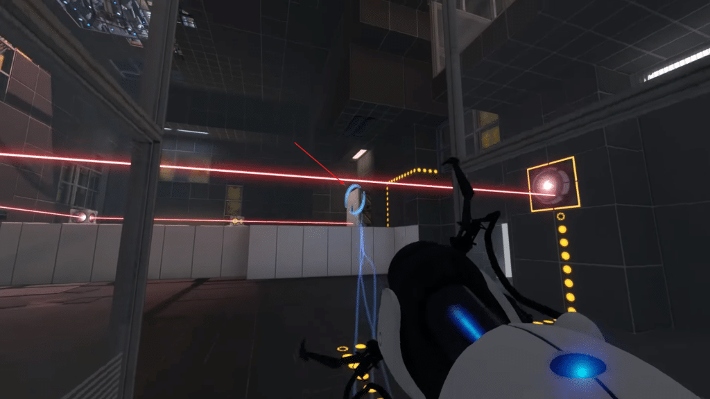 Second portal again to lift yourself up
