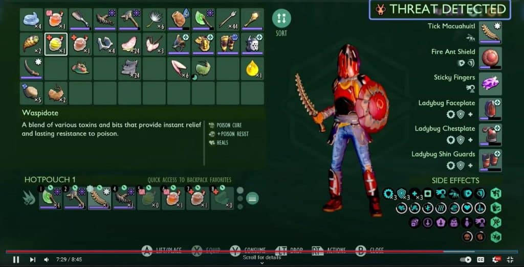 Grounded Armor Set