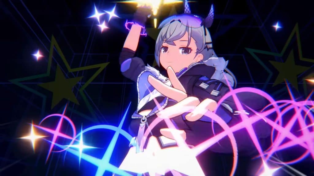 Silver Wolf using her ultimate