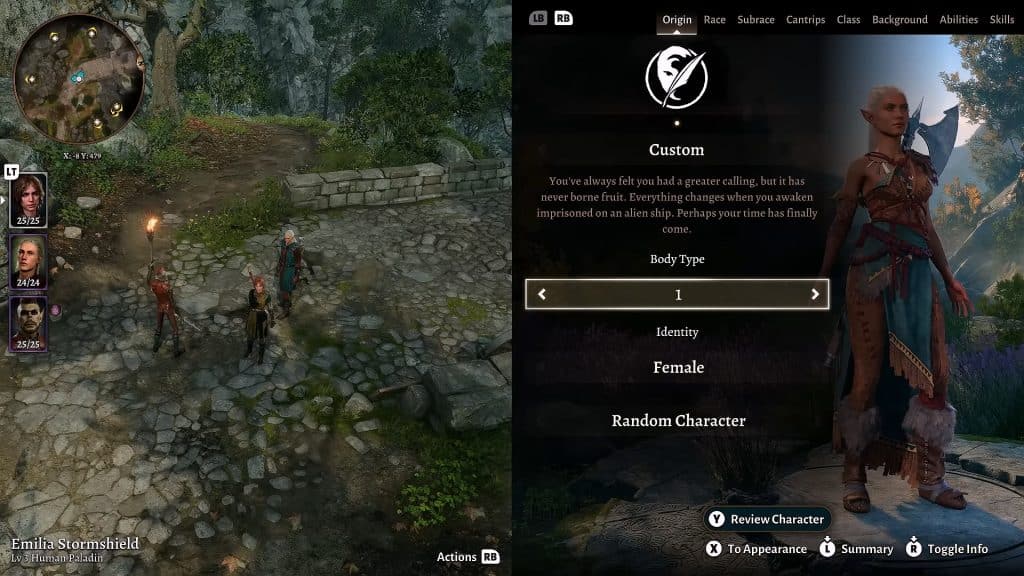 A second player joining midway through a campaign locally