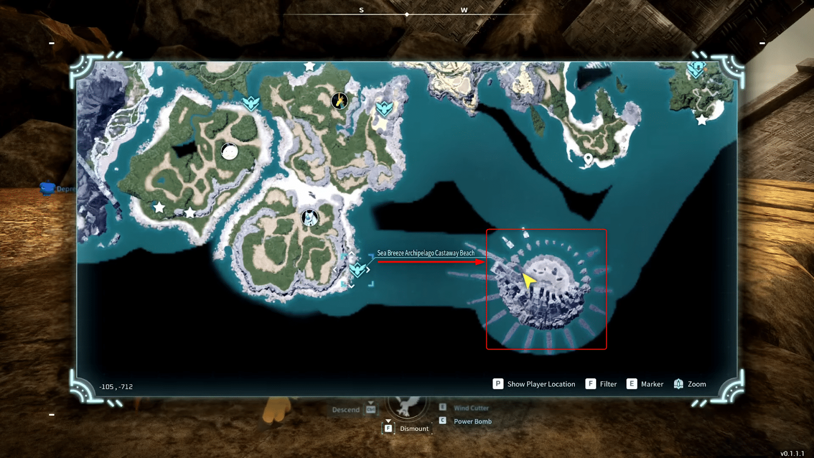 Sea Breeze Map