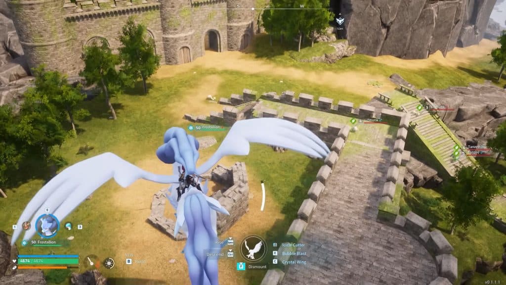 Fort Ruins area
