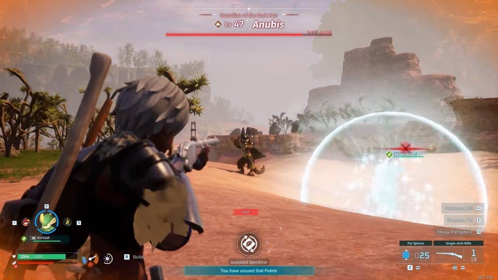 Fighting Anubis
