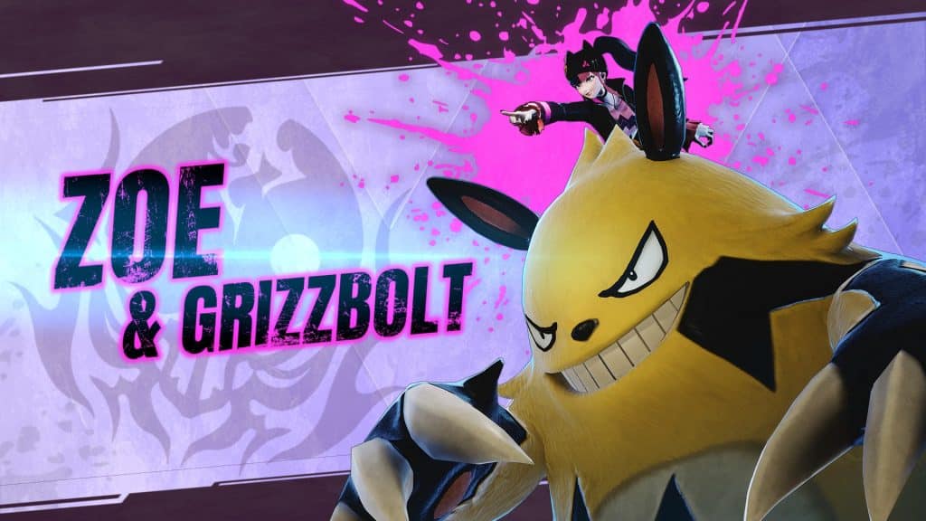 Zoe & Grizzbolt boss screen