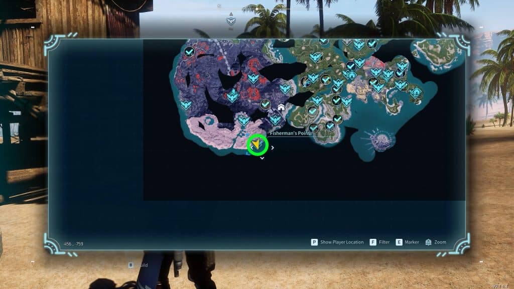 Palworld: All Merchant Locations - Fishermen's Point