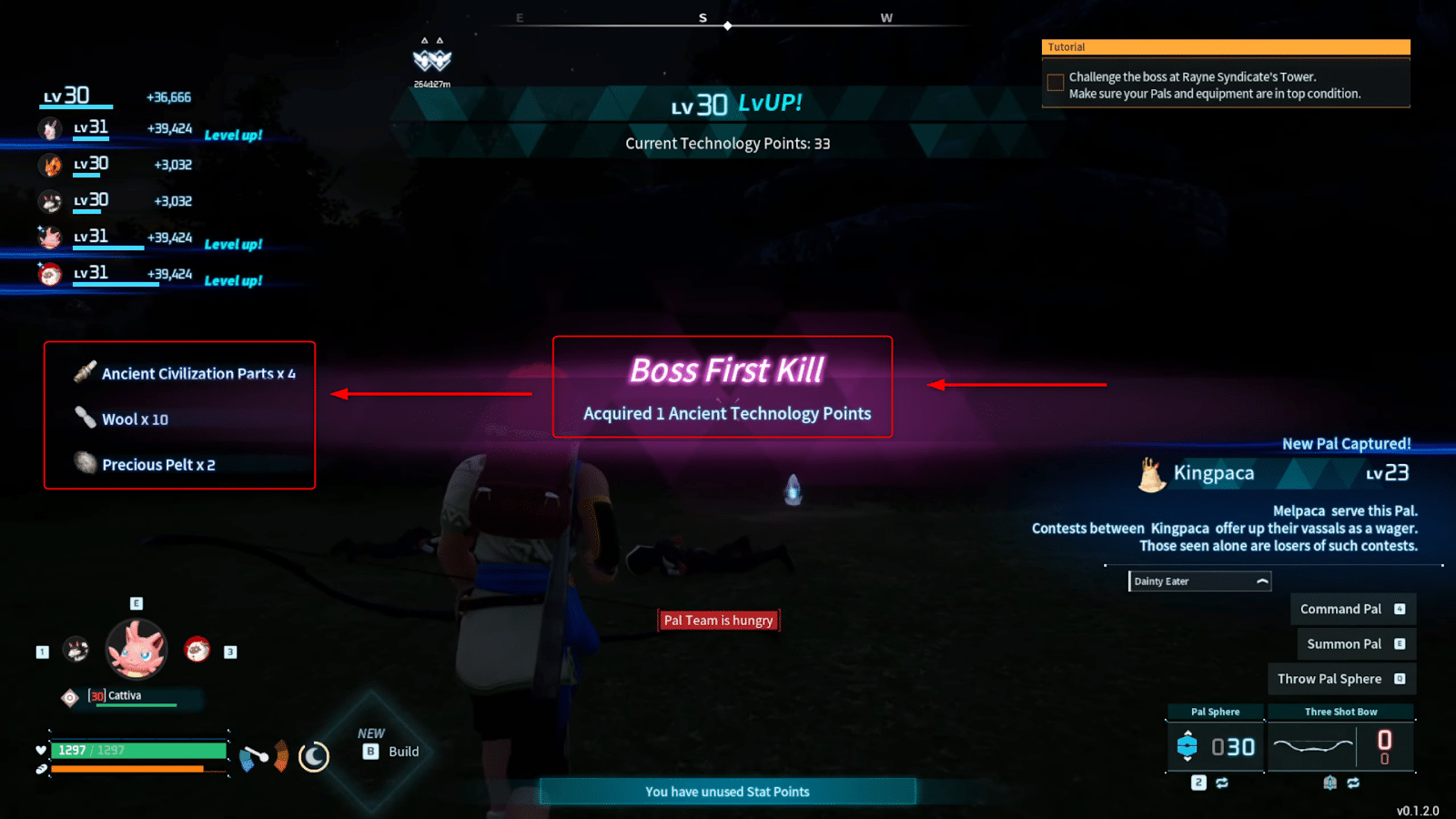 Boss First Kill