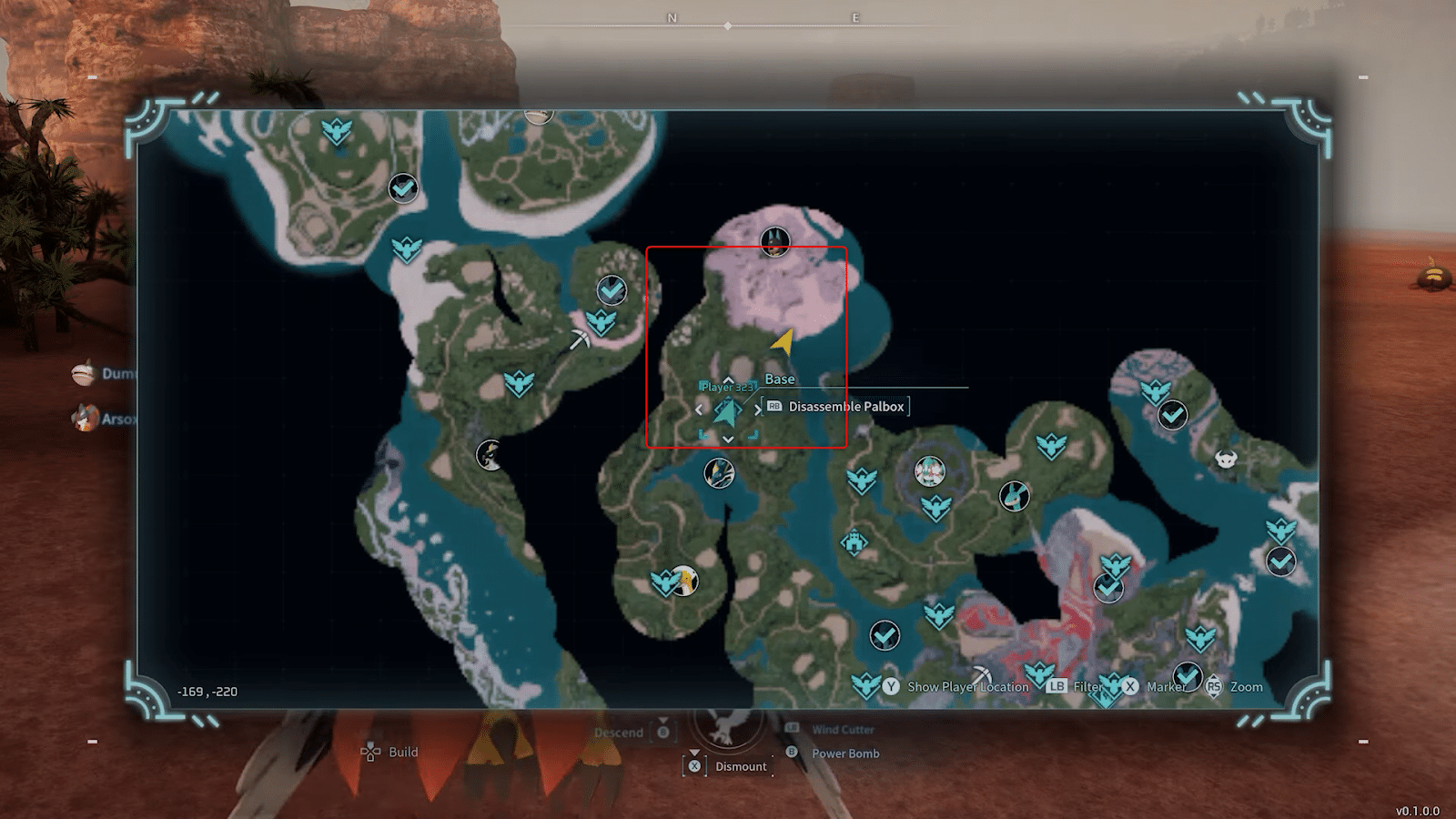 Mining Pals location