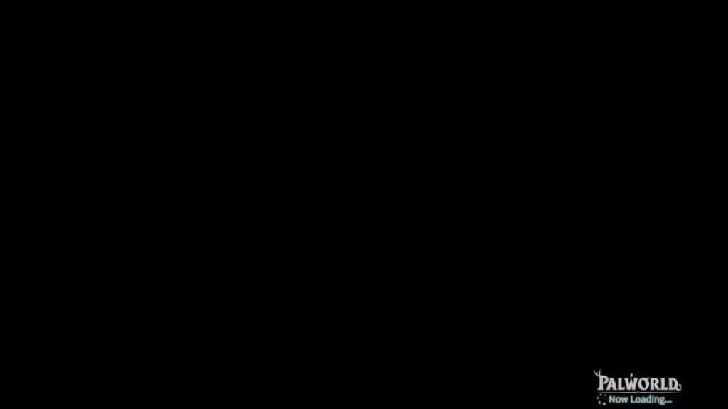 Palworld: How to Fix Black Screen Loading - SSD Requirement
