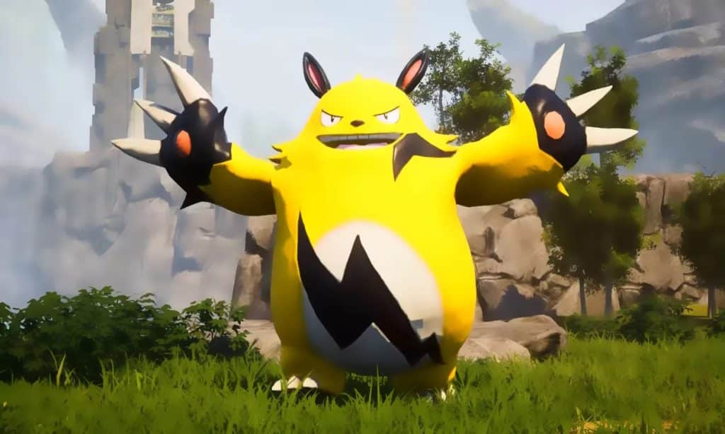 Palworld: Best Rare Pal Locations - Grizzbolt Promo Shot