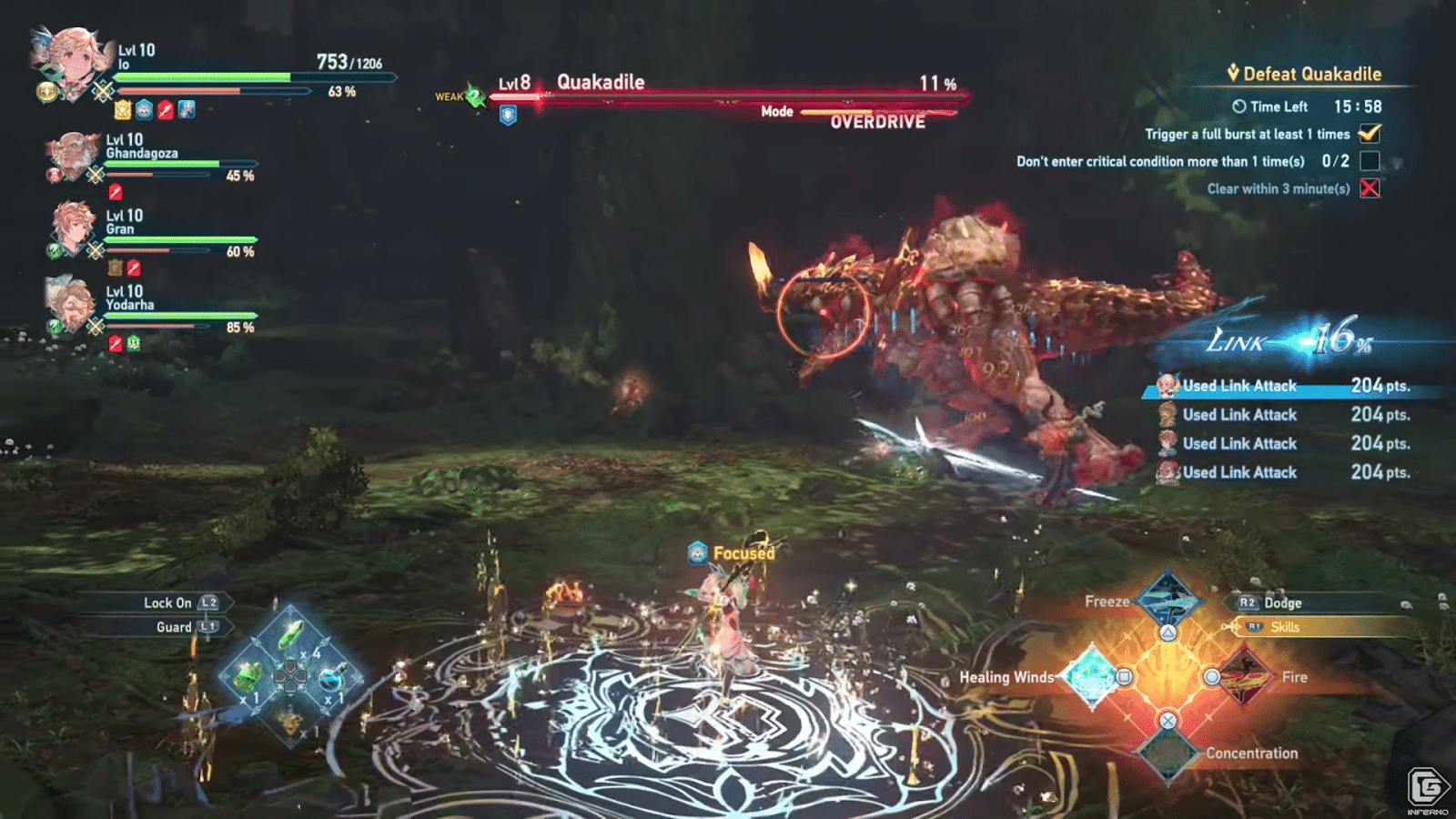 More Io gameplay in Granblue Fantasy Relink