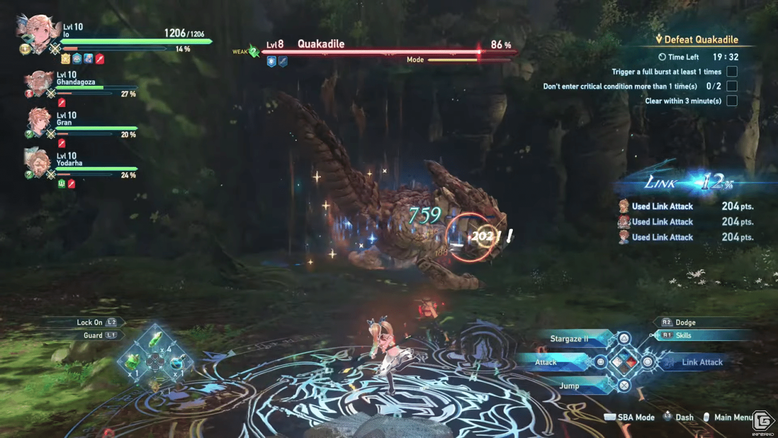 Io Gameplay in Granblue Fantasy Relink