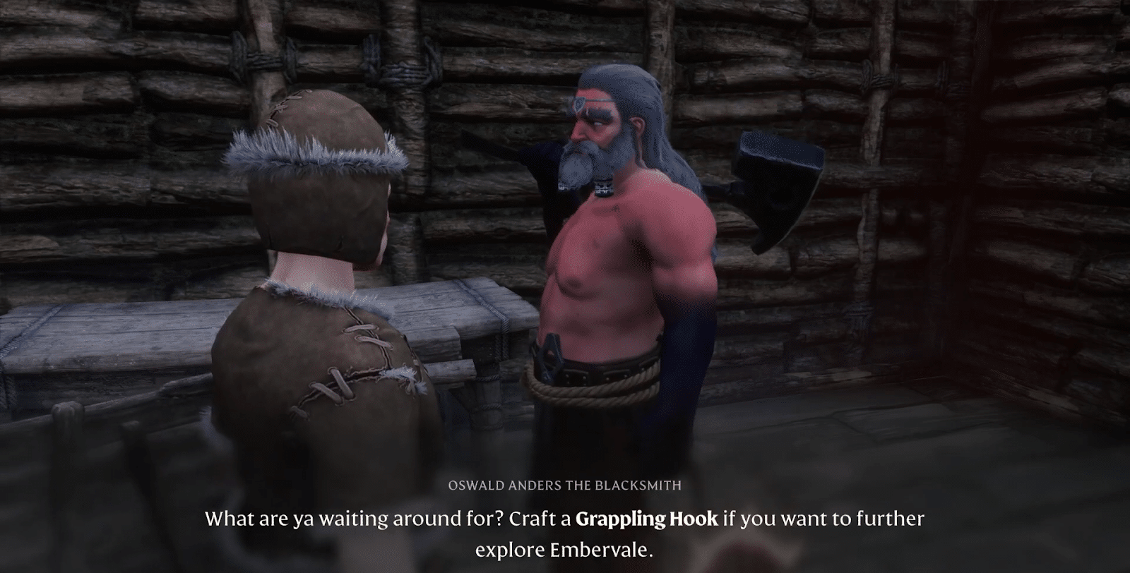 Blacksmith in Enshrouded