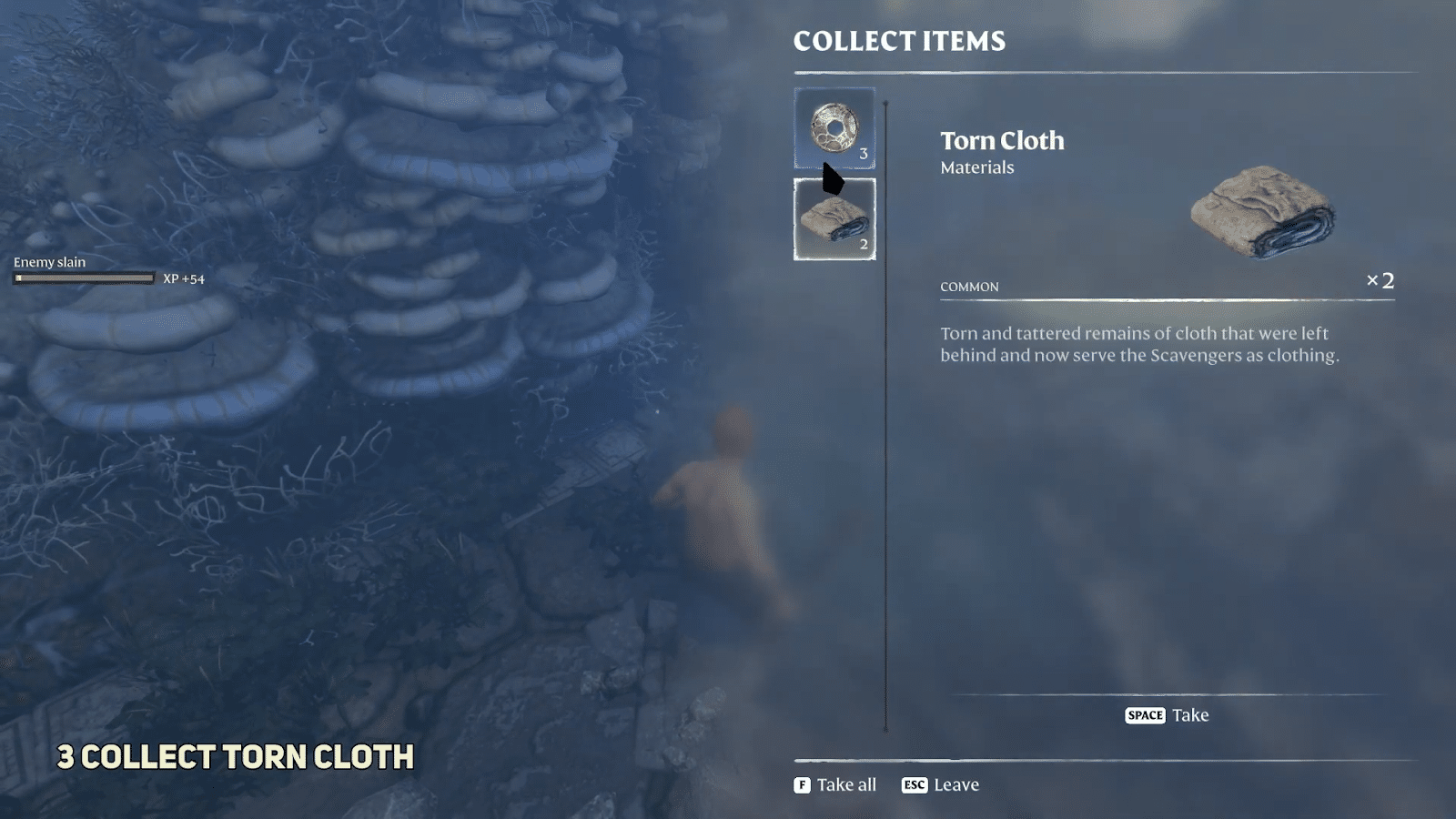 Torn Cloth in Enshrouded