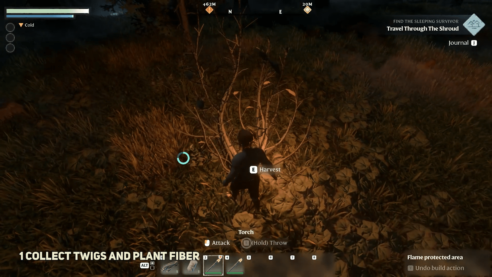 Harvesting Trees in Enshrouded