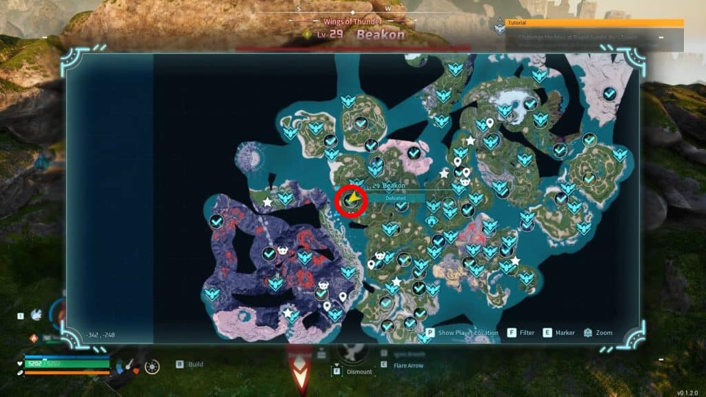 Alpha Beakon location