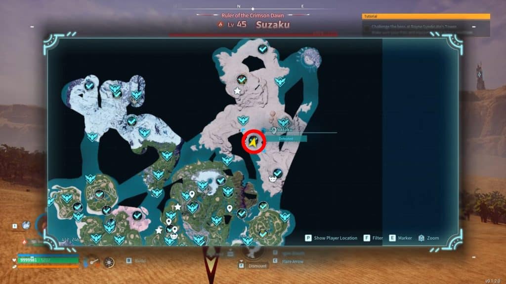 Alpha Suzaku location