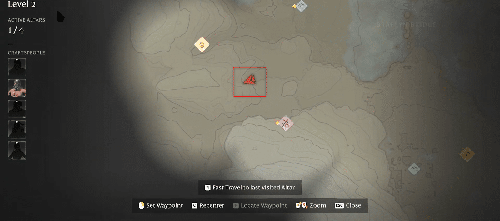 Map in Enshrouded