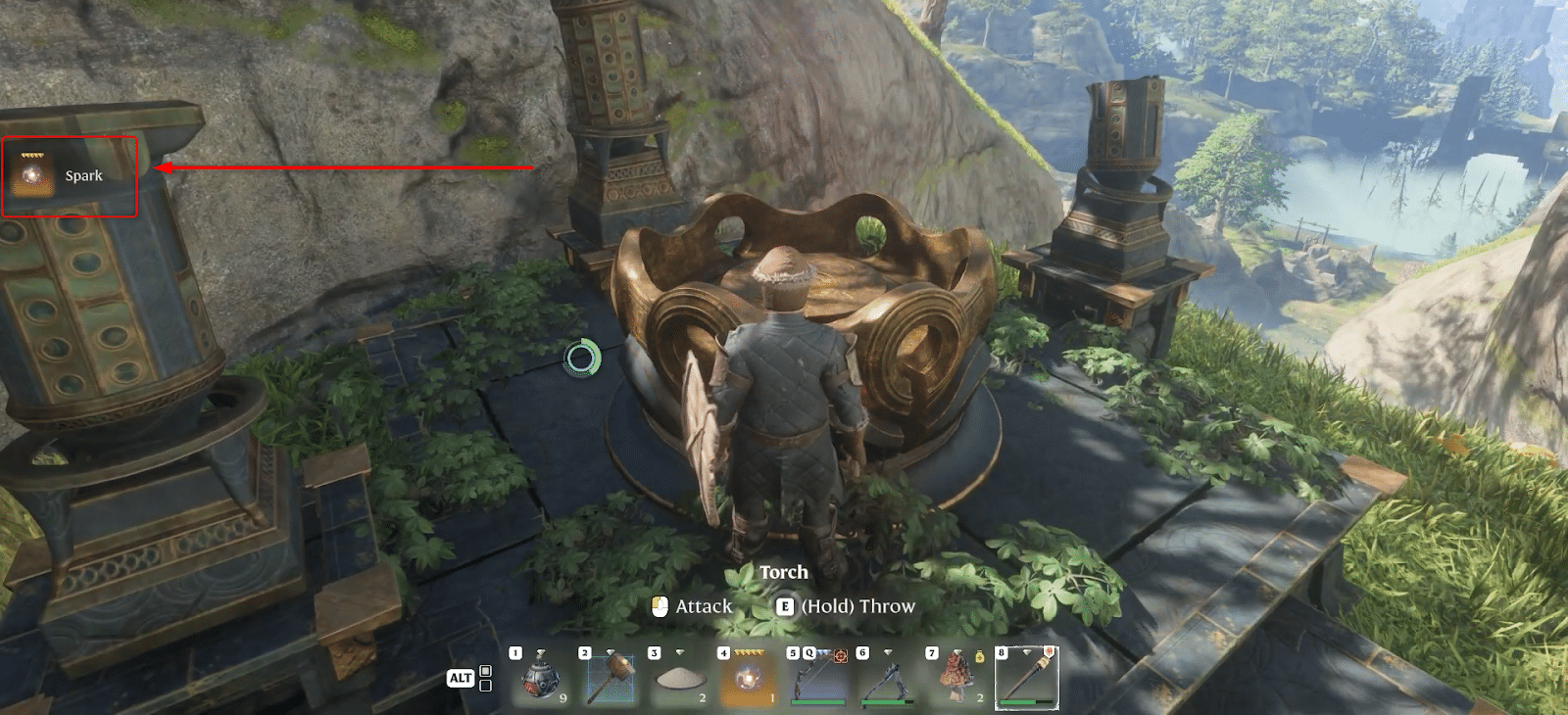 Flame Shrine in Enshrouded
